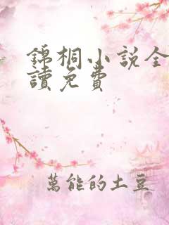 锦桐小说全文阅读免费