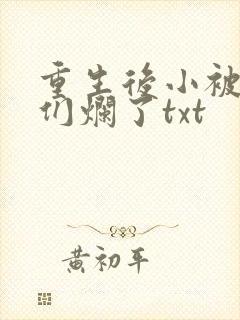 重生后小被男神们烂了txt