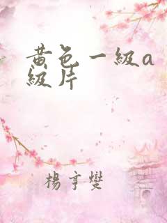 黄色一级a 一级片