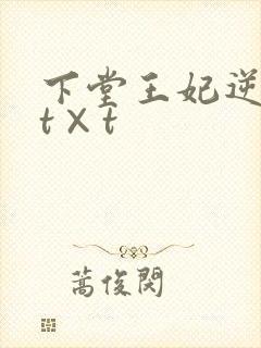 下堂王妃逆袭记t×t