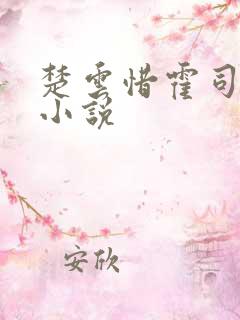 楚云惜霍司霆的小说