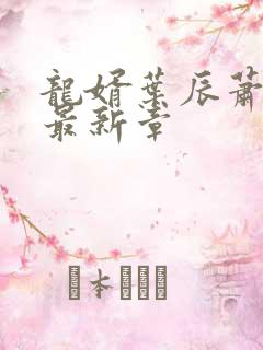 龙婿叶辰萧初然最新章 龙婿叶辰萧初然最新章