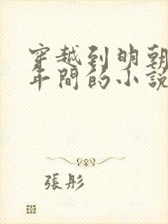 穿越到明朝崇祯年间的小说