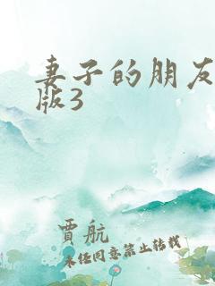 妻子的朋友完整版3
