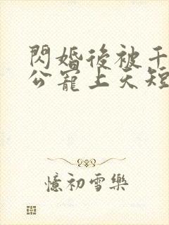 闪婚后被千亿老公宠上天短剧全集免费