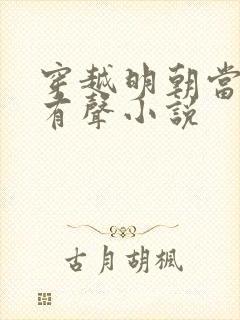 穿越明朝当皇帝有声小说