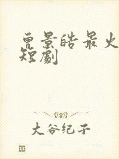 曹景皓最火十部短剧