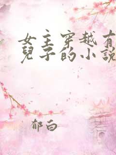 女主穿越有一个儿子的小说