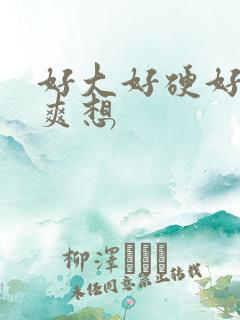 好大好硬好深好爽想