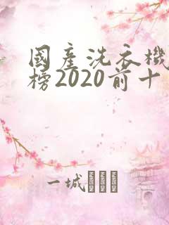 国产洗衣机排行榜2020前十名