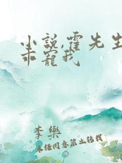 小说,霍先生乖乖宠我