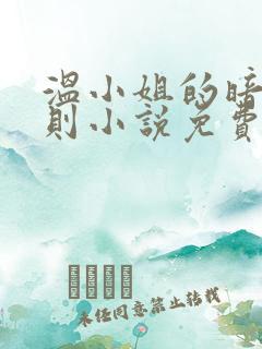 温小姐的暗恋法则小说免费阅读