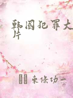 韩国犯罪大尺度片