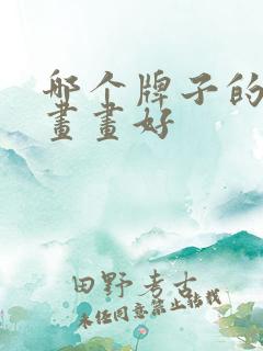 哪个牌子的平板画画好