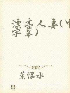漂亮人妻(中文字幕)