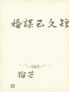 婚谋已久短剧