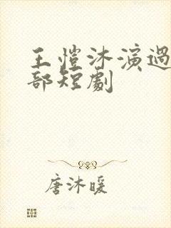 王恺沐演过的全部短剧