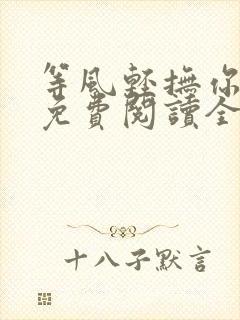 等风轻抚你小说免费阅读全文
