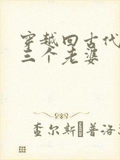 穿越回古代娶了三个老婆