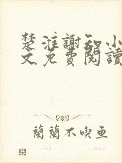 楚淮谢知小说全文免费阅读笔趣阁
