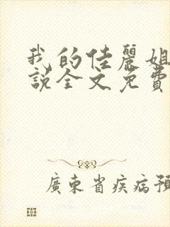 我的佳丽姐姐小说全文免费阅读