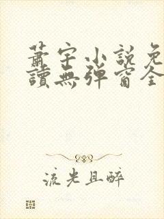 萧宇小说免费阅读无弹窗全文