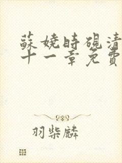 苏娆时砚清第二十一章免费阅读