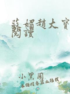 苏媚赵大宝免费阅读