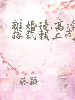 离婚后,高冷女总裁赖上我全本阅读