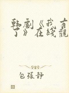 韩剧《我有爱人了》在线观看