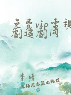 免费vip电视剧追剧网