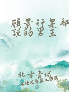 顾景行是哪本小说的男主