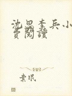 沈思李兵小说免费阅读
