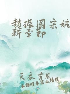 赵振国宋婉清最新章节
