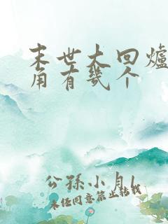 末世大回炉女主角有几个
