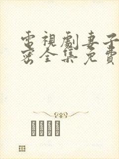 电视剧妻子的秘密全集免费观看完整版