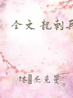 全文 龙刺兵王