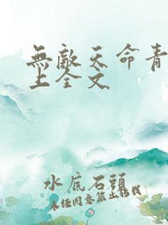 无敌天命青鸾峰上全文
