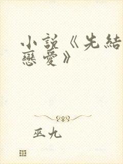 小说《先结婚再恋爱》