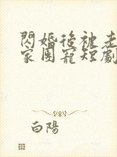 闪婚后被老公全家团宠短剧完整版在线观看