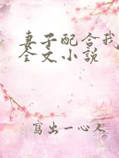 妻子配合我y妻全文小说