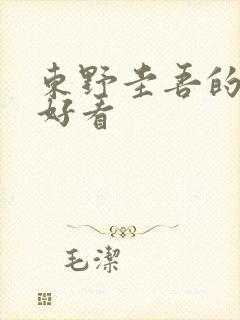 东野圭吾的书不好看