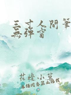 三寸人间笔趣阁无弹窗