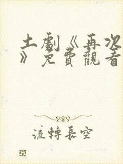 土剧《再次恋爱》免费观看