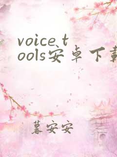 voice tools安卓下载