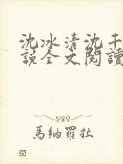 沈冰清沈千溪小说全文阅读