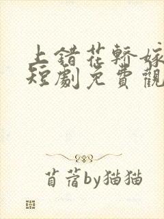 上错花轿嫁王爷短剧免费观看全集