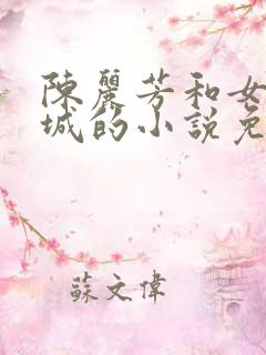 陈丽芳和女婿宋城的小说免费