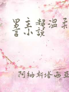 男主超温柔的古言小说