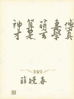 神算萌妻傅太太才是玄学真大佬